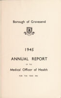 view [Report 1945] / Medical Officer of Health, Gravesend Borough.