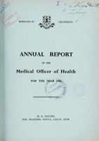 view [Report 1956] / Medical Officer of Health, Gravesend Borough.