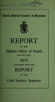 view [Report 1952] / Medical Officer of Health, Dunmow R.D.C.