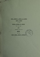 view [Report 1969] / Medical Officer of Health, Dunmow R.D.C.