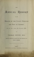 view [Report 1897] / Medical Officer of Health, Grimsby County Borough & Port.