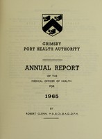 view [Report 1965] / Medical Officer of Health, Grimsby Port Health Authority.