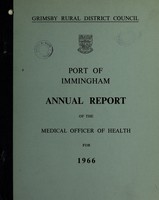 view [Report 1966] / Medical Officer of Health, Grimsby Port Health Authority.