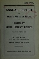 view [Report 1937] / Medical Officer of Health, Grimsby R.D.C.