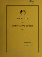 view [Report 1960] / Medical Officer of Health, Grimsby R.D.C.