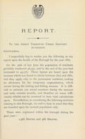 view [Report 1887] / Medical Officer of Health and Port Medical Officer of Health, Great Yarmouth Borough.