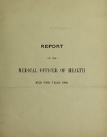 view [Report 1908] / Medical Officer of Health, Guernsey.