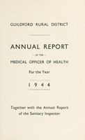 view [Report 1944] / Medical Officer of Health, Guildford R.D.C.