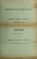 view [Report 1913] / Medical Officer of Health, Guisborough R.D.C.