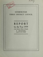 view [Report 1959] / Medical Officer of Health, Guisborough U.D.C.