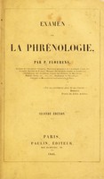 view Examen de la phrénologie / [P. Flourens].