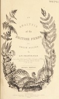 view An analysis of the British ferns and their allies / By G.W. Francis.