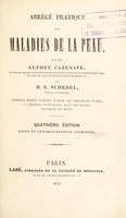 view Abrégé pratique des maladies de la peau, d'après les auteurs les plus estimés, et surtout d'après des documents puisés dans les leçons cliniques de M. le docteur Biett / Par H.E. Schedel et Alphée Cazenave. Ouvrage rédigé surtout d'après les documents puisés, à l'Hôpital Saint-Louis, dans les leçons cliniques de Biett.