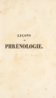 view Leçons de phrénologie ... / [F.J.V. Broussais].