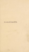 view Paracelsus / By Robert Browning.