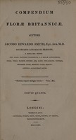 view Compendium florae Britannicae / [Sir James Edward Smith].