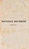 view De la nouvelle doctrine médicale, considérée sous le rapport des théories et de la mortalité. Discussion entre MM. Miquel, Bousquet et Roche / publiée par L. Ch. Roche.