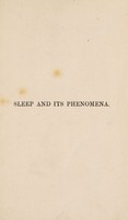 view Sleep and its phenomena. An essay / [James N. Pinkerton].