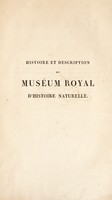 view Histoire et description du Muséum Royal d'Histoire Naturelle. Ouvrage rédigé d'après les ordres de l'administration du muséum / par M. Deleuze. Avec trois plans et quatorze vues des jardins, des galeries et de la ménagerie.