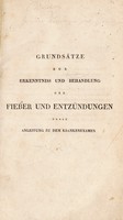 view Grundsaetze zur Erkenntniss und Behandlung der Fieber und Entzündungen / Von Dr. Jgnaz Rudolph Bischoff.