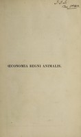 view Oeconomia regni animalis in transactiones divisa quarum haec tertia de fibra, de tunica arachnoidea, et de morbis fibrarum agit, anatomice, physice, et philosophice perlustrata ... / Ex autographo ... nunc primum edidit Jac. Joh. Garth Wilkinson.