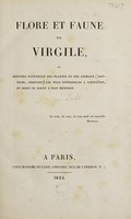 view Flore et faune de Virgile, ou histoire naturelle des plantes et des animaux ... dont ce poète a fait mention / [Jean-Jacques Paulet].