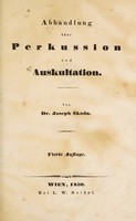 view Abhandlung über Perkussion und Auskultation / von Joseph Skoda.