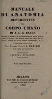 view Manuale di anatomia descrittiva del corpo umano / Versione italiana del ... L. Marieni, con note ed aggiunte.