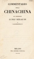 view Commentario sulla chinachina / [Luigi Beraudi].