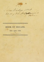 view The book of dreams, 1811-1812-1813 / [A. B].