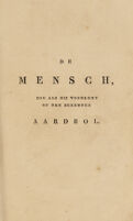 view De mensch, zoo als hij voorkomt op den bekenden aardbol / beschreven door Martinus Stuart, afgebeeld door Jaques Kuyper.