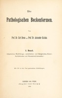 view Die pathologischen Beckenformen / von Carl Breuss und Alexander Kolisko.