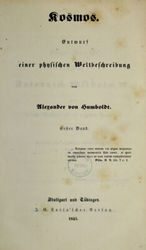 Essay on the geography of plants / Alexander von Humboldt and Aim Bonpland  ; edited with an introduction by Stephen T. Jackson ; translated by Sylvie  Romanowski. | Wellcome Collection