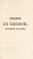 view Traité de chimie, appliquée aux arts / Par m. Dumas.