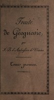 view Traité de géognosie. Ou, Exposé des connaissances actuelles sur la constitution physique et minérale du globe terrestre / par J.F. d'Aubuisson de Voisins.