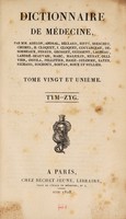 view Dictionnaire de médecine / par MM. Adelon, [Andral,] Béclard, Biett [and others].