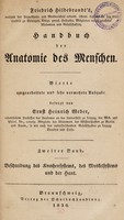 view Handbuch der Anatomie des Menschen / [Georg Friedrich Hildebrandt].