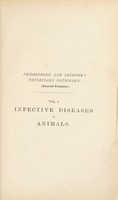 view Friedberger and Fröhner's Veterinary pathology : Authorised translation / Tr. and edited by M.H. Hayes with notes on bacteriology by G. Newman.