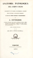 view Anatomia patologica del corpo umano. O, Descrizioni con figure in litografia colorite delle diverse alterazioni morbose di cui il corpo umano è suscettibile / di J. Cruveilhier ... ; Prima versione italiana per cura del Dott. Pietro Banchelli.