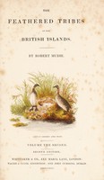 view The feathered tribes of the British Islands / By Robert Mudie.