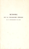 view Mémoire sur la topographie médicale du IVe Arrondissement de Paris; recherches historiques et statistiques sur les conditions hygiéniques. Des quartiers qui composent cet arrondissement / [Henri Bayare].