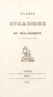 view Examen du strabisme et du bégaiement / [J.B.E. Defer].