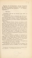 view Rapport de la Commission chargée d'examiner les mémoires envoyés au concours [de 1849] sur la question relative au traitement des fractures / [By J.R. Marinus].