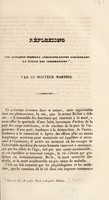 view Réflexions sur quelques mesures administratives concernant la police des inhumations / [Jean Romuald Marinus].