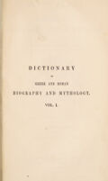 view Dictionary of Greek and Roman biography and mythology / Edited by William Smith.