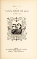 view Travels in Tartary, Thibet and China during the years 1844-5-6 / by M. Huc ; translated from the French by W. Hazlitt.