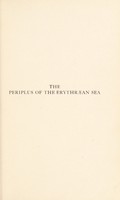 view The Periplus of the Erythræan sea : travel and trade in the Indian Ocean / by a merchant of the first century; tr. from the Greek and annotated by Wilfred H. Schoff.