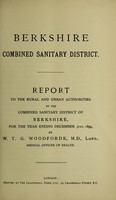 view [Report 1895] / Medical Officer of Health, Berkshire Combined Sanitary District.