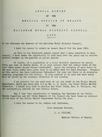 view [Report 1965] / Medical Officer of Health, Hailsham R.D.C.