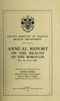 view [Report 1923] / Medical Officer of Health, Halifax County Borough.